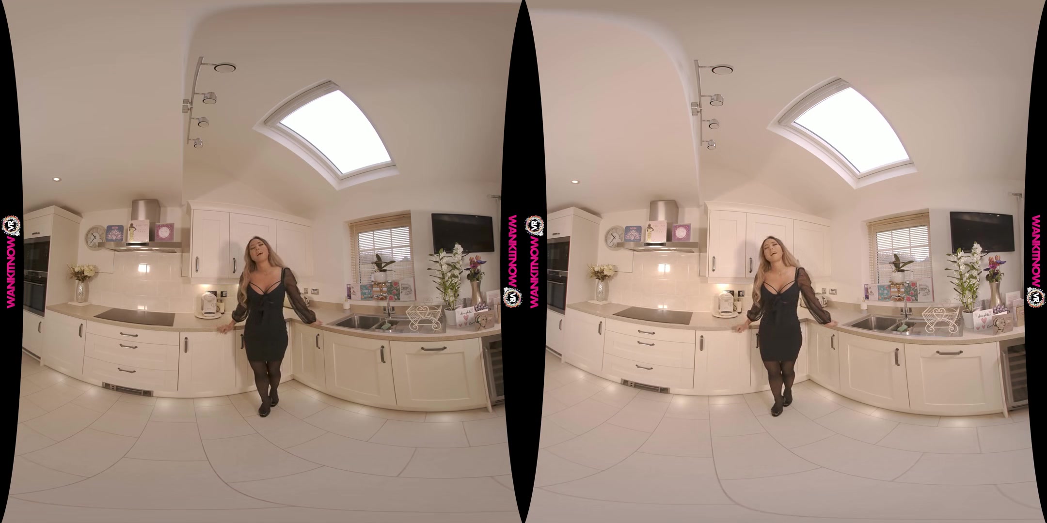 Let Me Stay - Big Tits Lingerie JOI Striptease - SexLikeReal