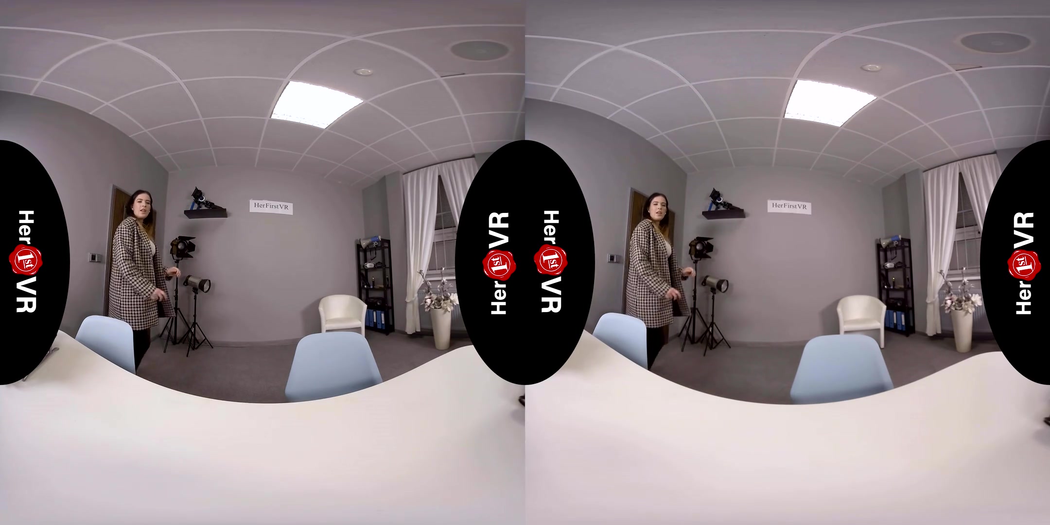 Sofia Kay - First VR Casting; REAL Amateur with Big Tits Solo