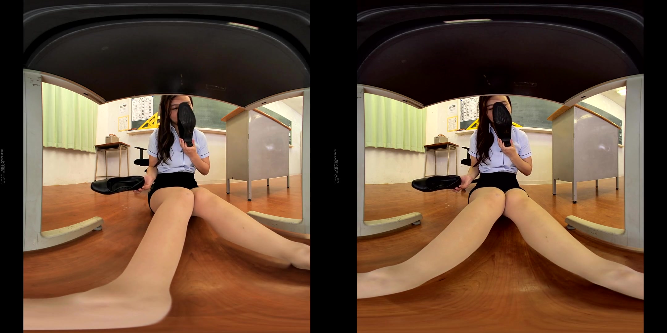 Sole Fetish VR 7 - Foot Fetish Asian teen 18+ Panties Feet Foot Sex