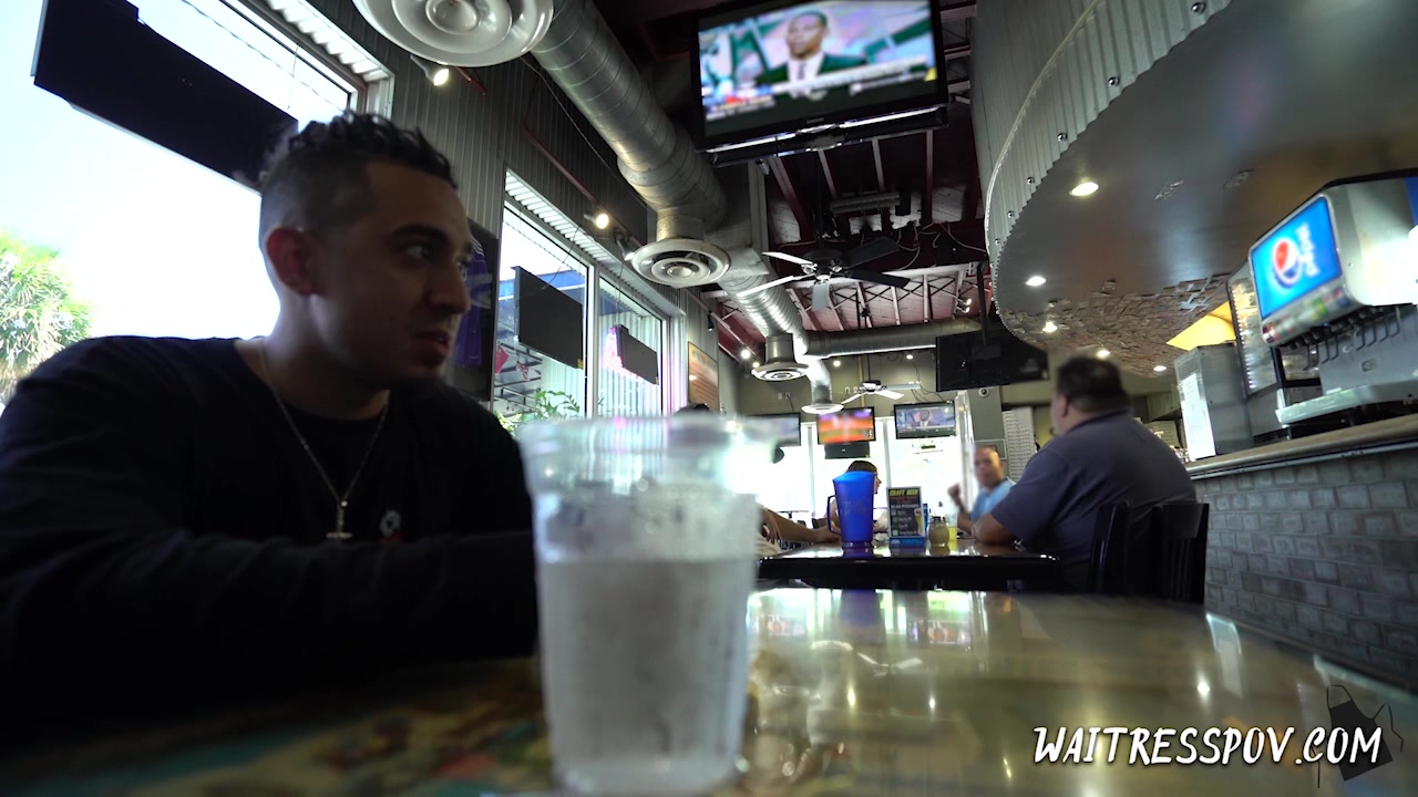 Waitress POV - Skylar Valentine - Pint-sized Pizzeria Girl Cutie
