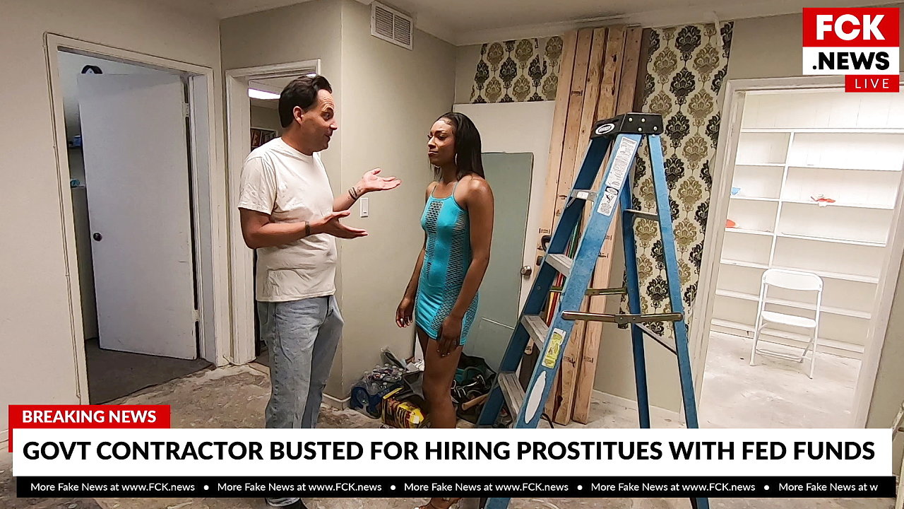 Sizi Sev gets hired by a federal contractor to fuck him for cash - BangFakeNews