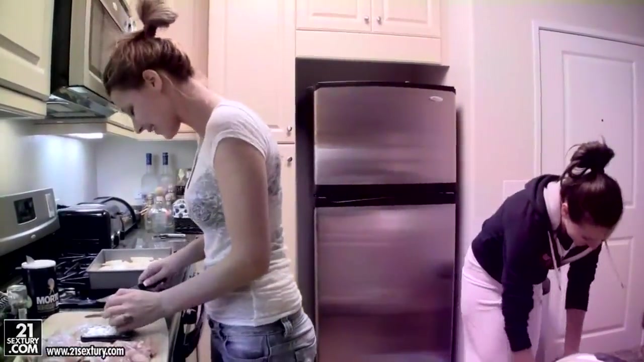 Cindy Hope and Sandy look at men's magazine