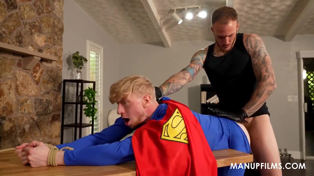 Supermans Defeat The Bad Gay Christian Wilde & Jesse Stone Bareback