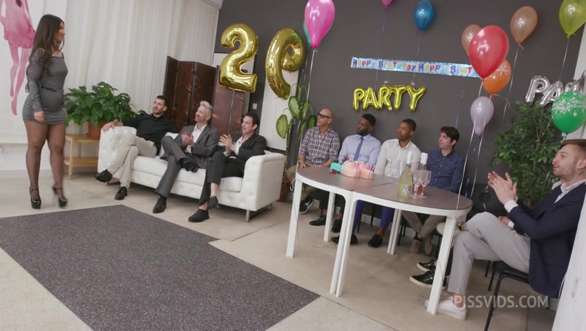 Moona Snake bday Party Wet, 9on1, ATM, Balls Deep, DAP, Extreme Deepthroat, Gapes, Pee Drink, Cum in Mouth, Swallow GIO2323 - PissVids