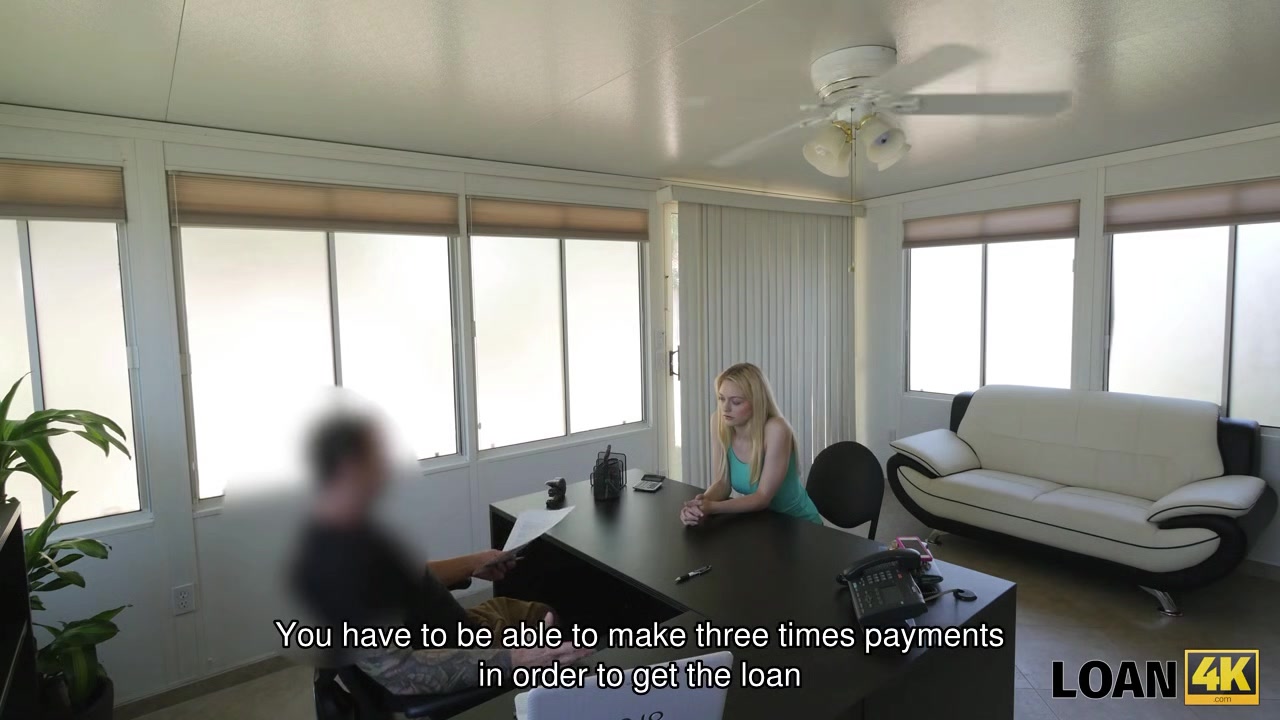 Loan4K. Girl really needs money so why strips and gets fucked hard