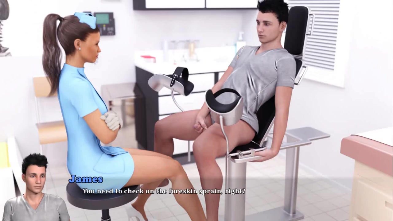 Amnesia The Nurse Is Jerking Off A Patient In The Hospital Ep21