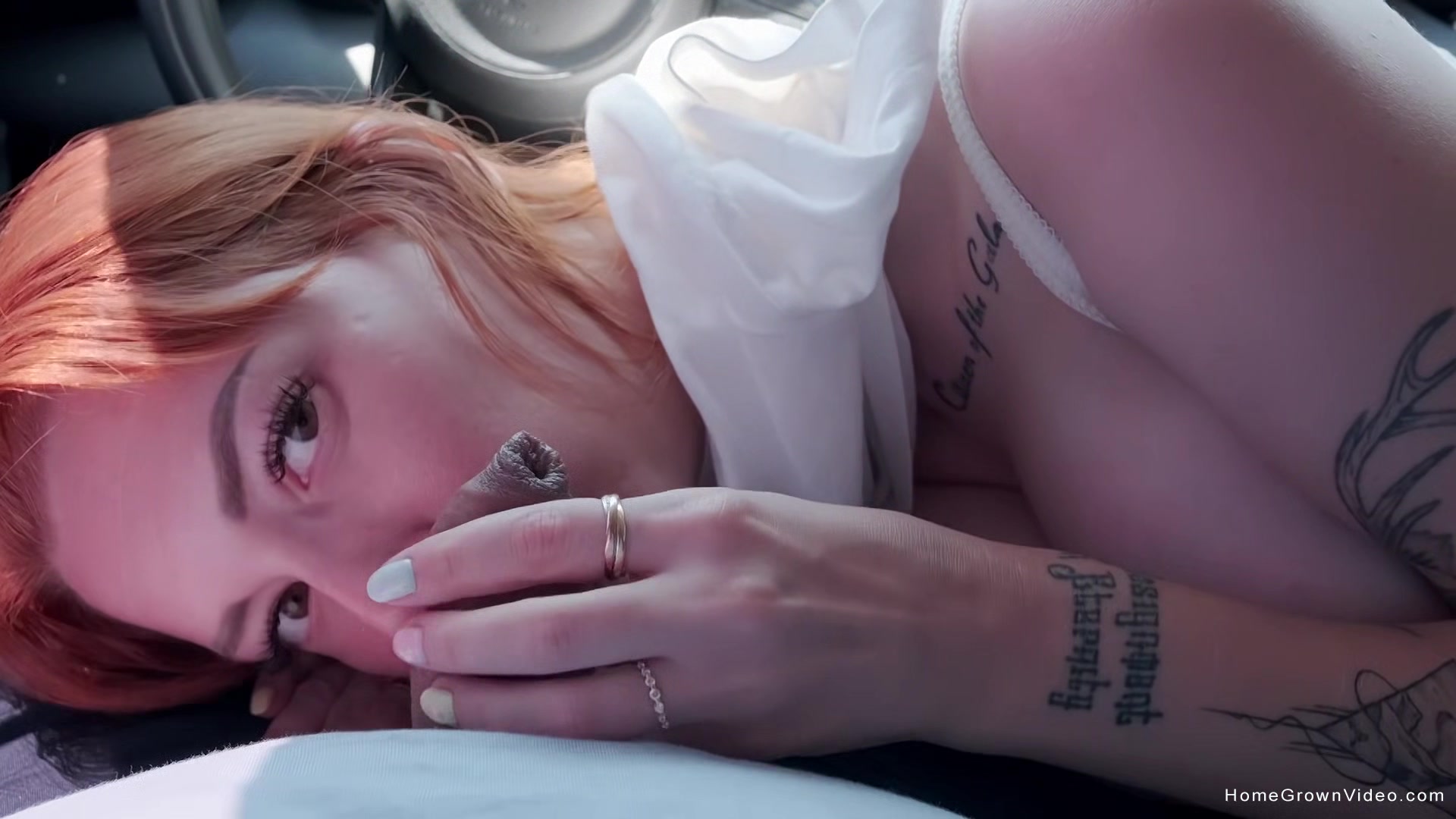 Sucking Cock In The Front Seat - Kate Utopia & Ded Mikola