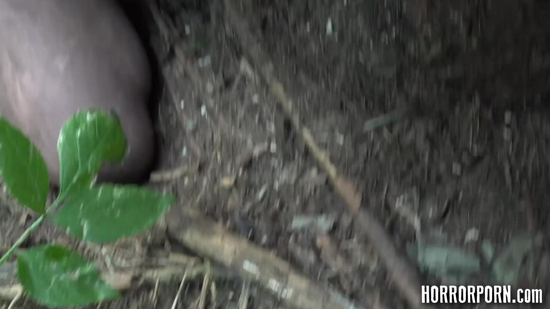 HORRORPORN Dirty teens 18+ fucked in the wood