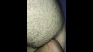 Erika Sweets rides daddy’s big white dick and gets her big ass pounded