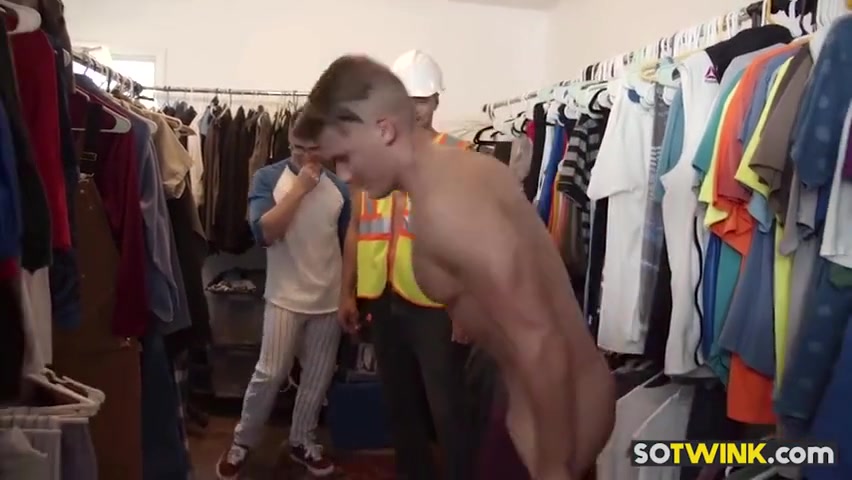 Halloween Costume Trial Leads To Hot Threesome Action