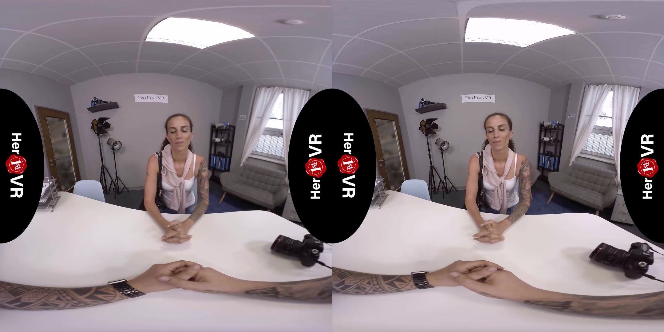 Alzbeta - VR Casting - Amateur First Time Naked Hardcore