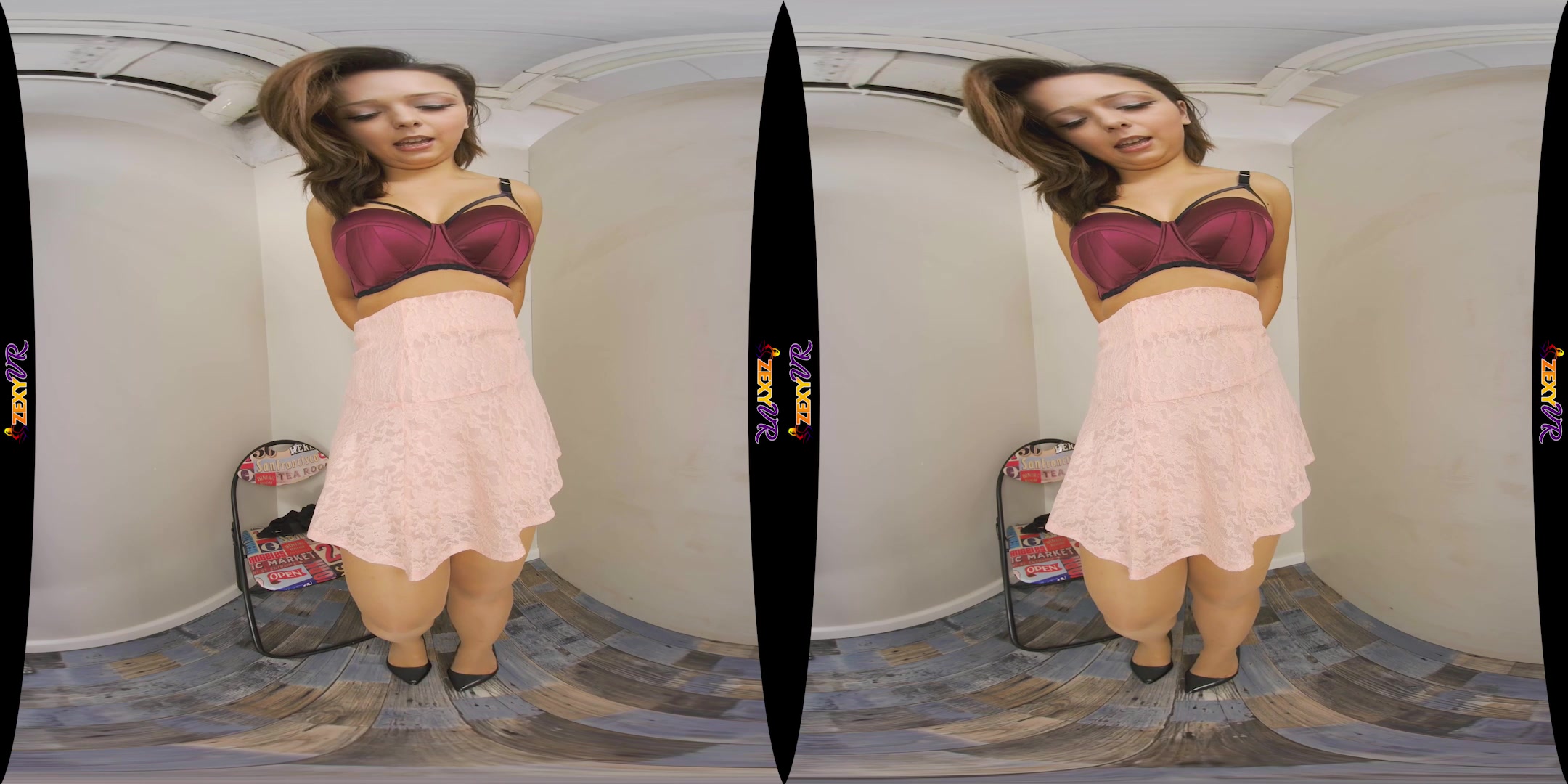 What To Wear featuring Alice Katz - ZexyVR