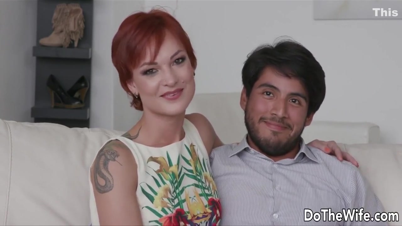 Black Man Dumps His Load Inside Redheaded Wife With Kessie Shy