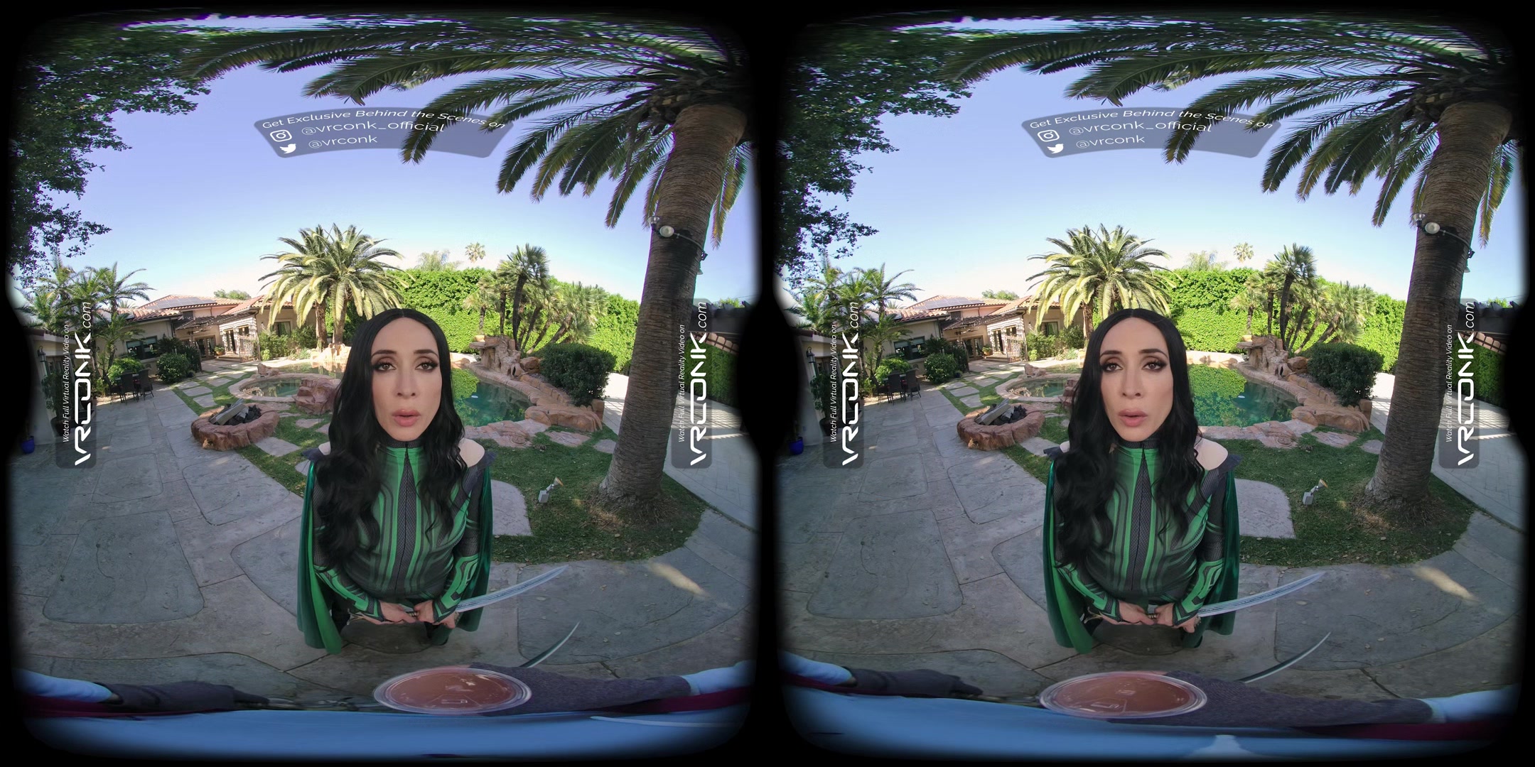 VR Conk brunette fucking cosplay Hela parody POV in VR Porn