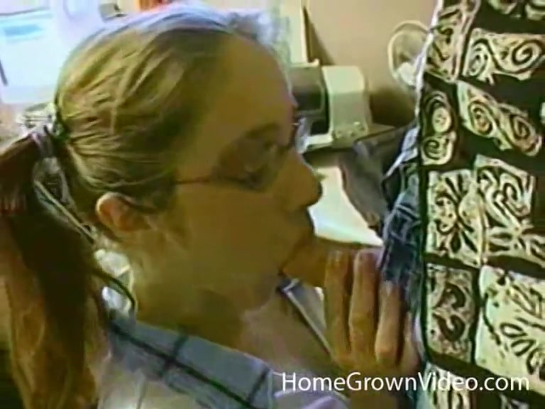 Pigtail amateur takes on a big cock