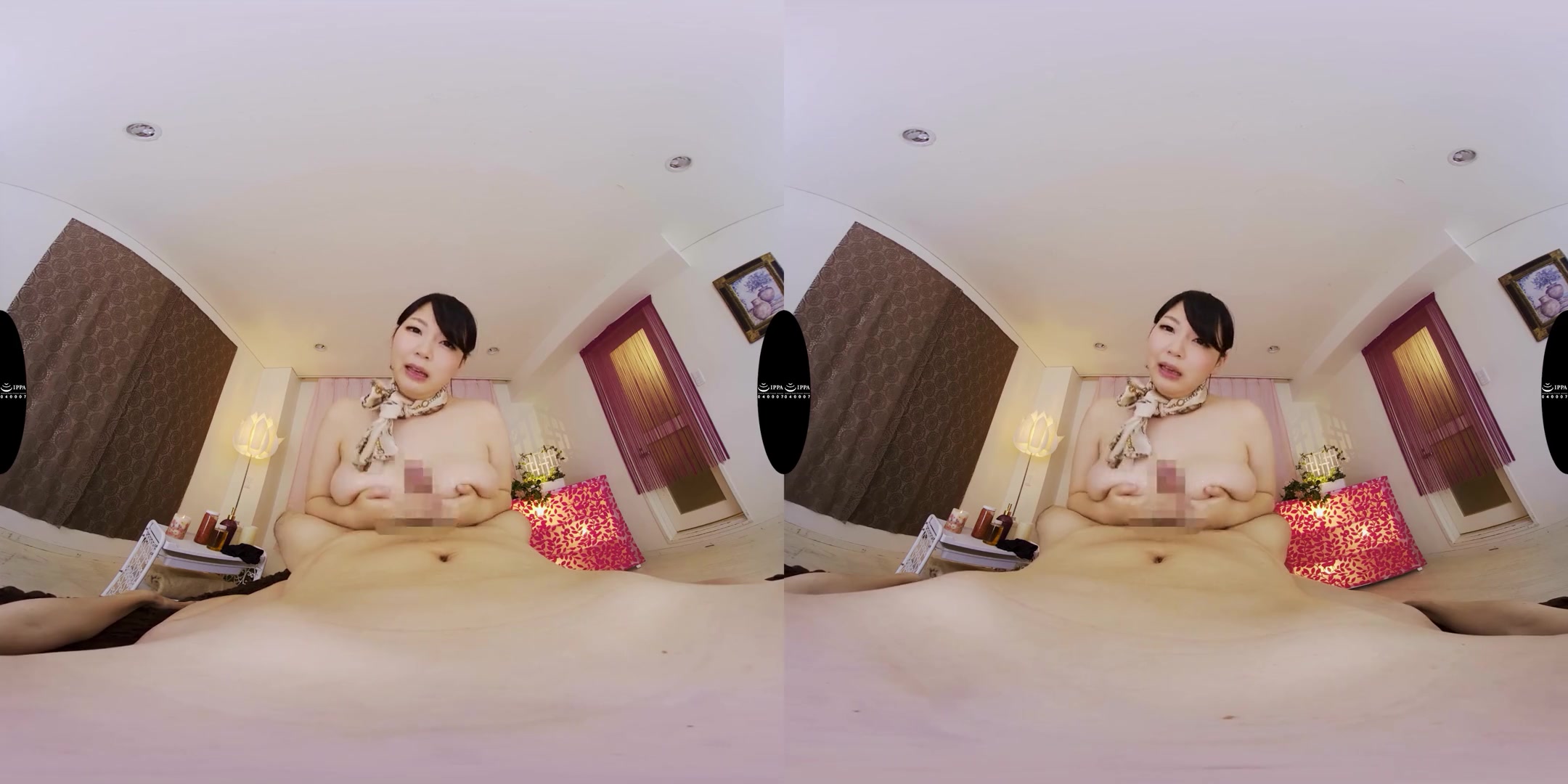 Big Tits Beautician Covered in Oil And Fucking You Until Your Balls are Empty; JAV Idol Massage Parlor