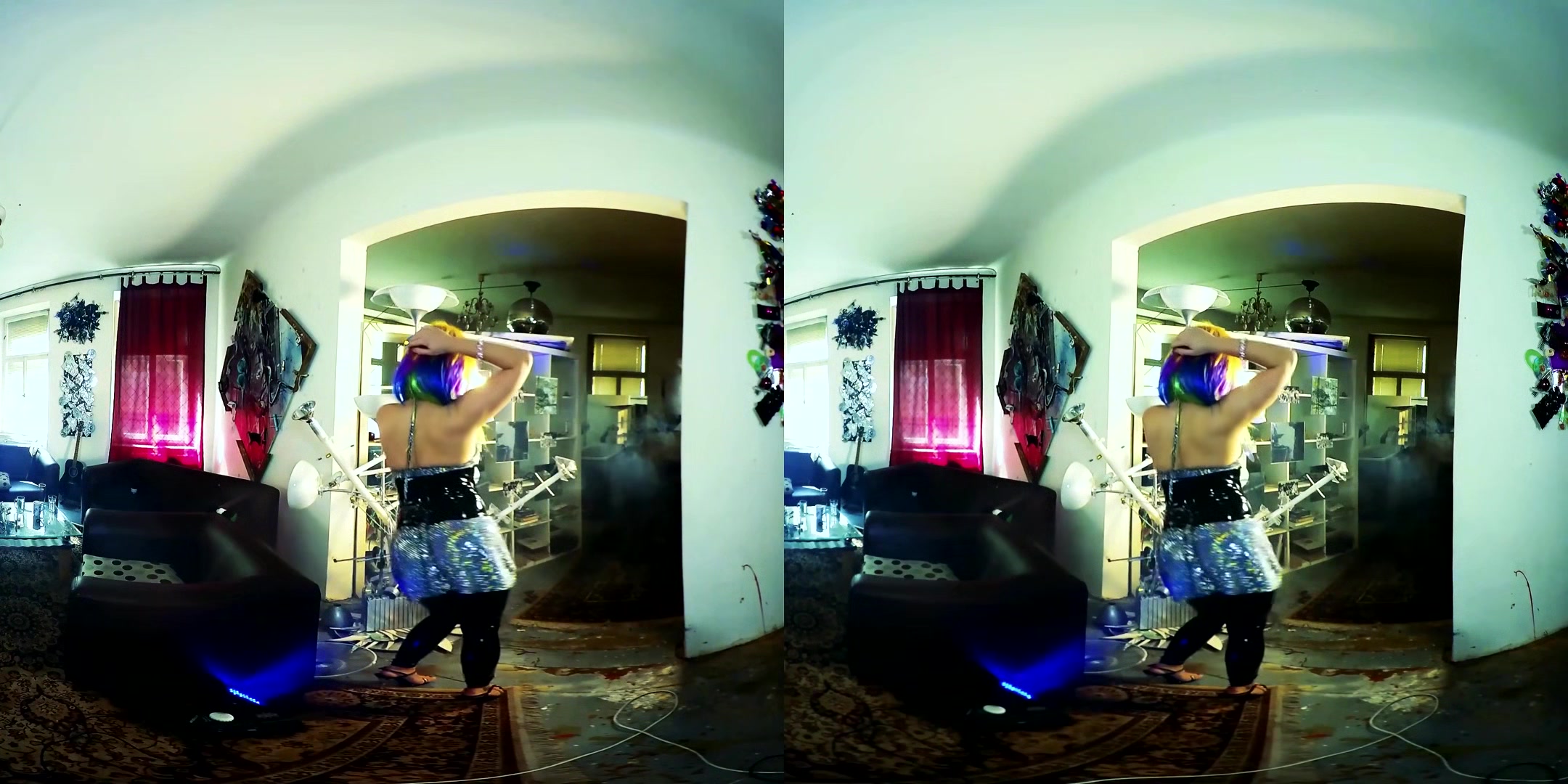 071 - Destiny Vegas - Rocker Girl Strip Fingering