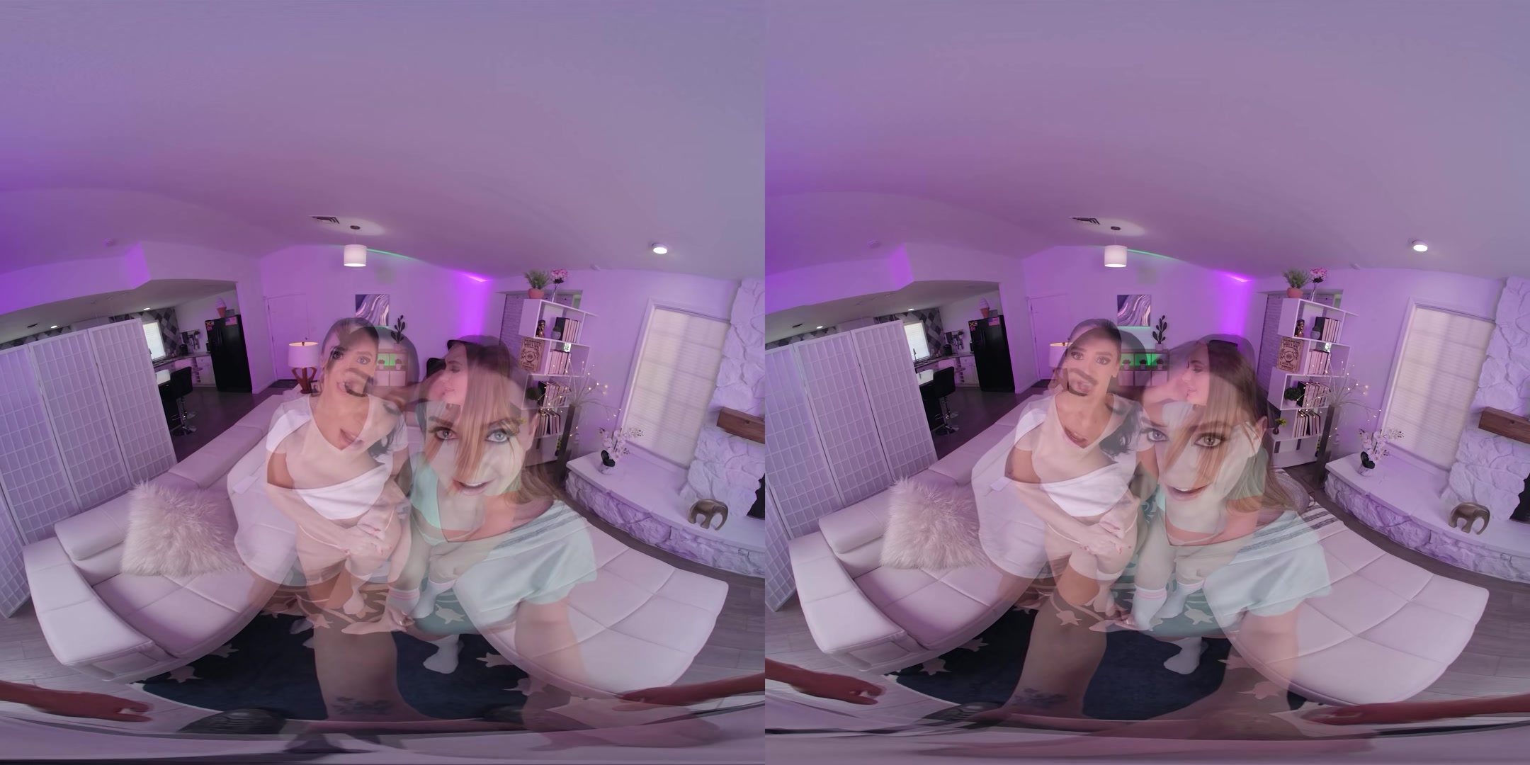 Threesome: Anal Rental Payment - RealJamVR