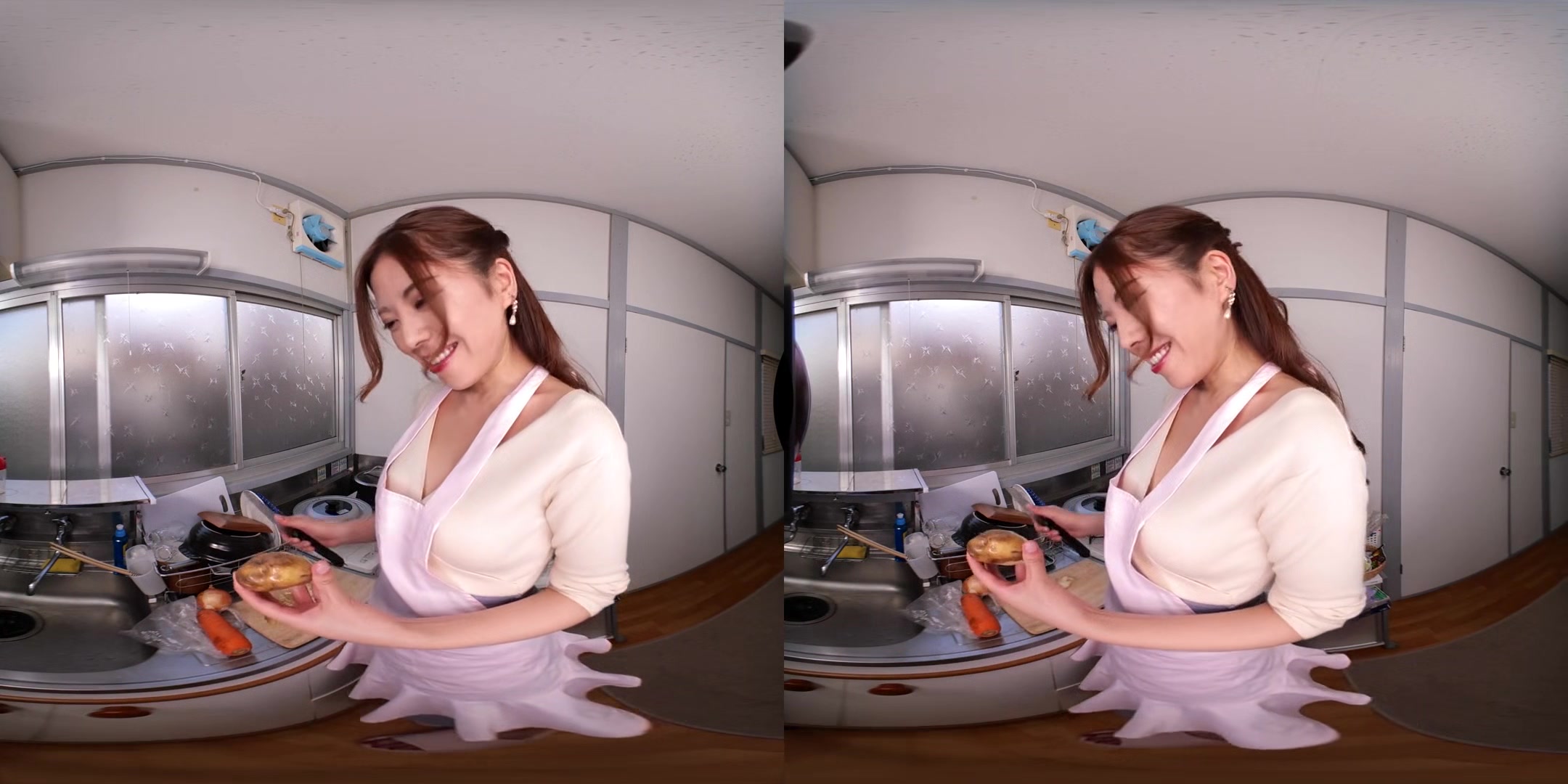 Apartment Days! Guest 171 Side A; Beautiful and Busty JAV Idol Softcore Non-Nude