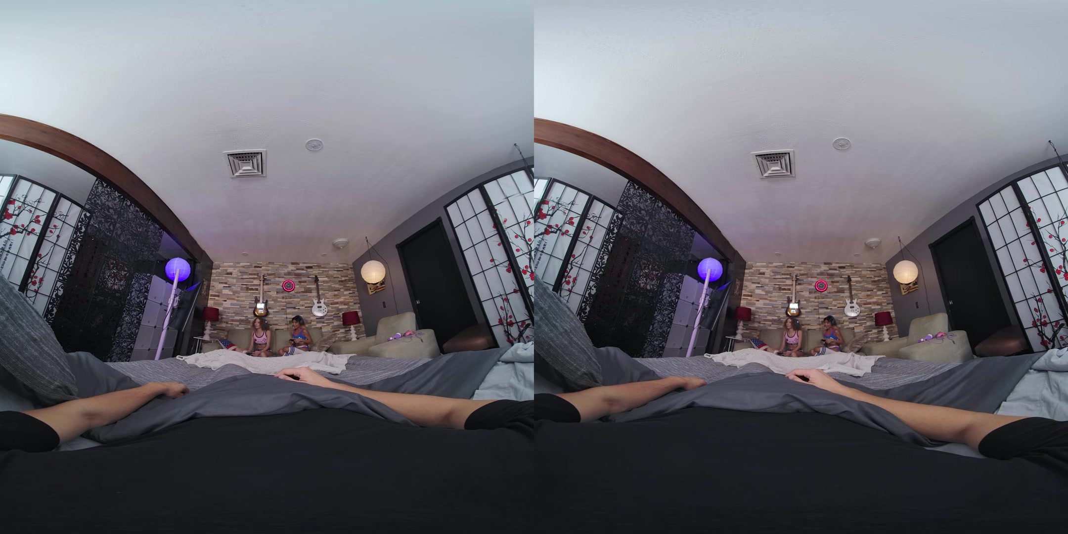Threesome: Gamer Girls