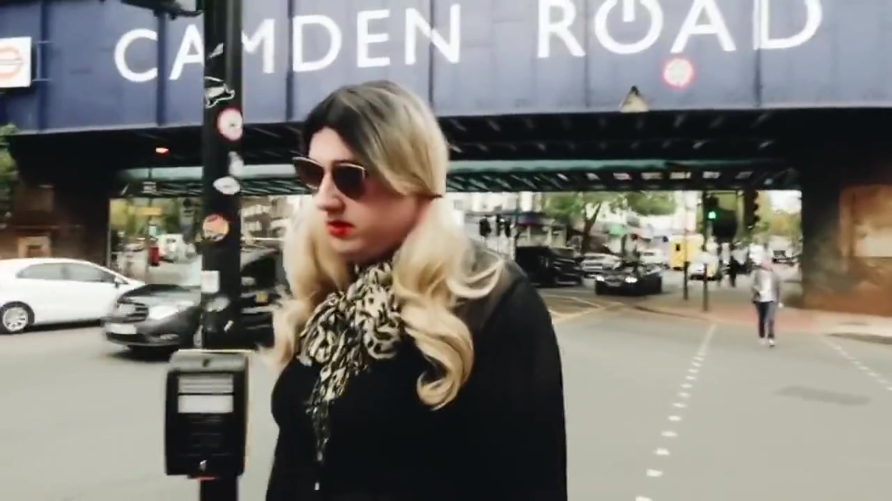 TAKING SISSY FOR A WALK IN LONDON