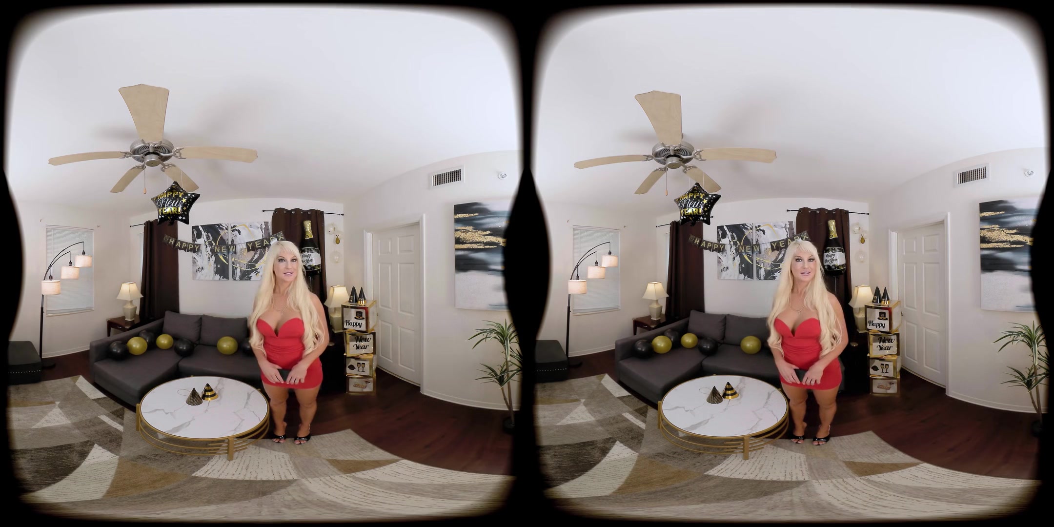 New Year's Creampie For Big Tits Stepmom