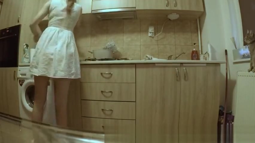 Sneaking On My Hot teen 18+ StepSister in the Kitchen