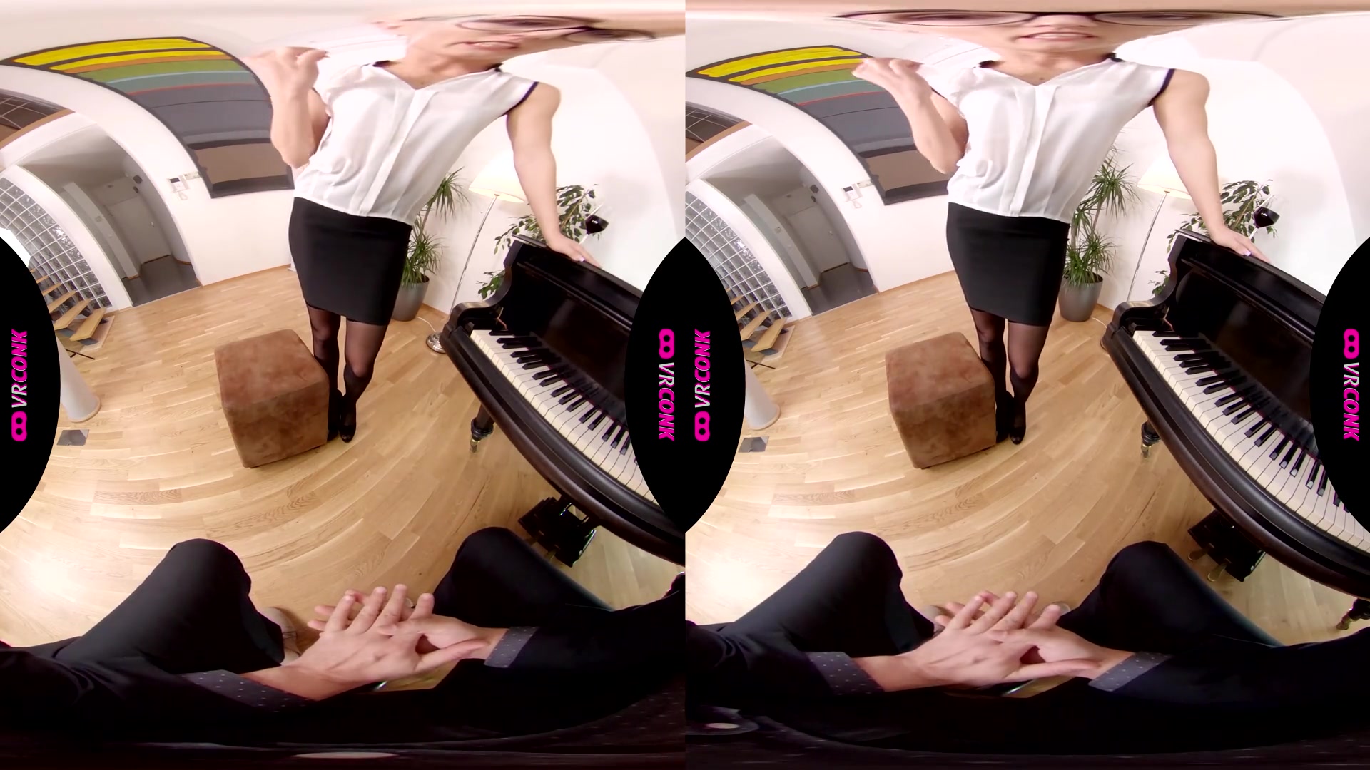 Blanche Bradburry in Remember That Piano - VRConk