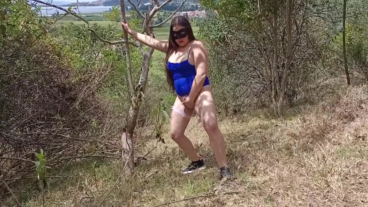 Hot Stepmom Gets Touched By Her Stepsons Tits And Pussy In The Woods