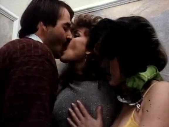 Trio in an elevator