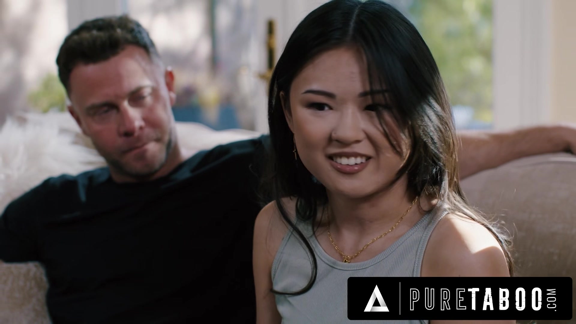 PURE TABOO Shocked Lulu Chu Discovers BDSM Sex Tape From Neighbors Seth Gamble & Kimmy Kimm