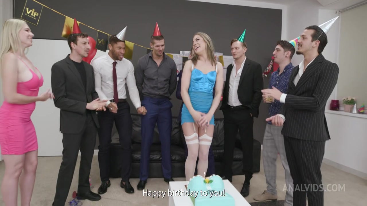 RELOAD Surprise BDAY Lana Analise, 7on1, Balls Deep Anal, Fisting
