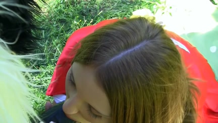 cutie engulfing biggest rod in the woods toy bear