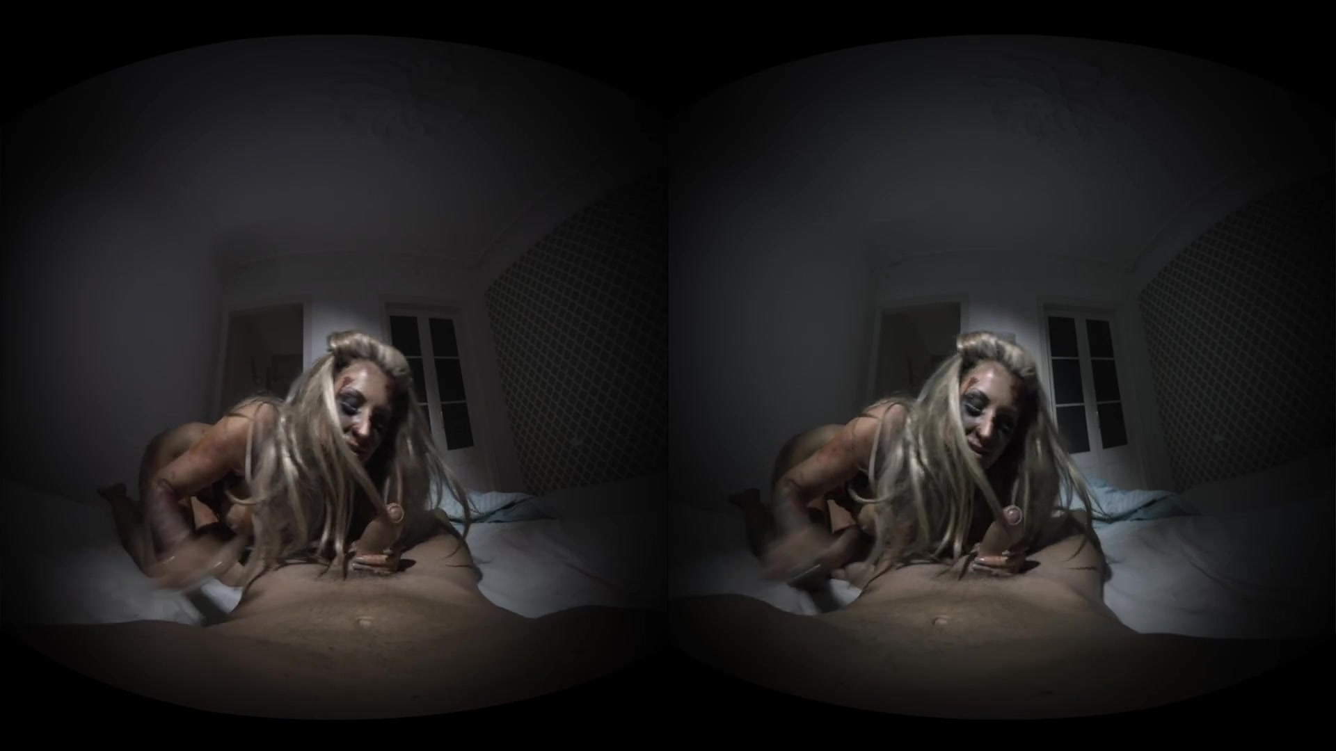 Juan Lucho Miss Brooklyn Blue in Halloween special: Deathcam - VirtualRealPorn