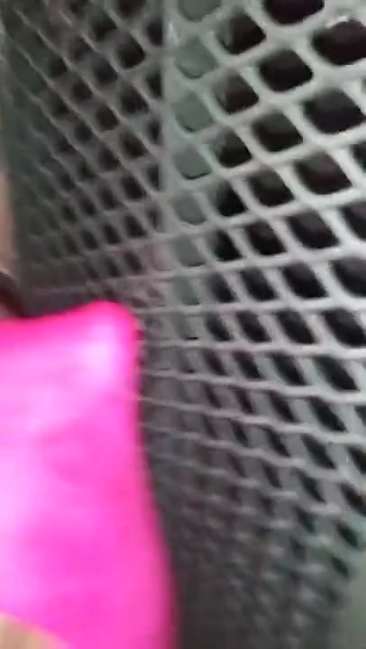 Walking like a sissy slut with a fat cucumber in my ass