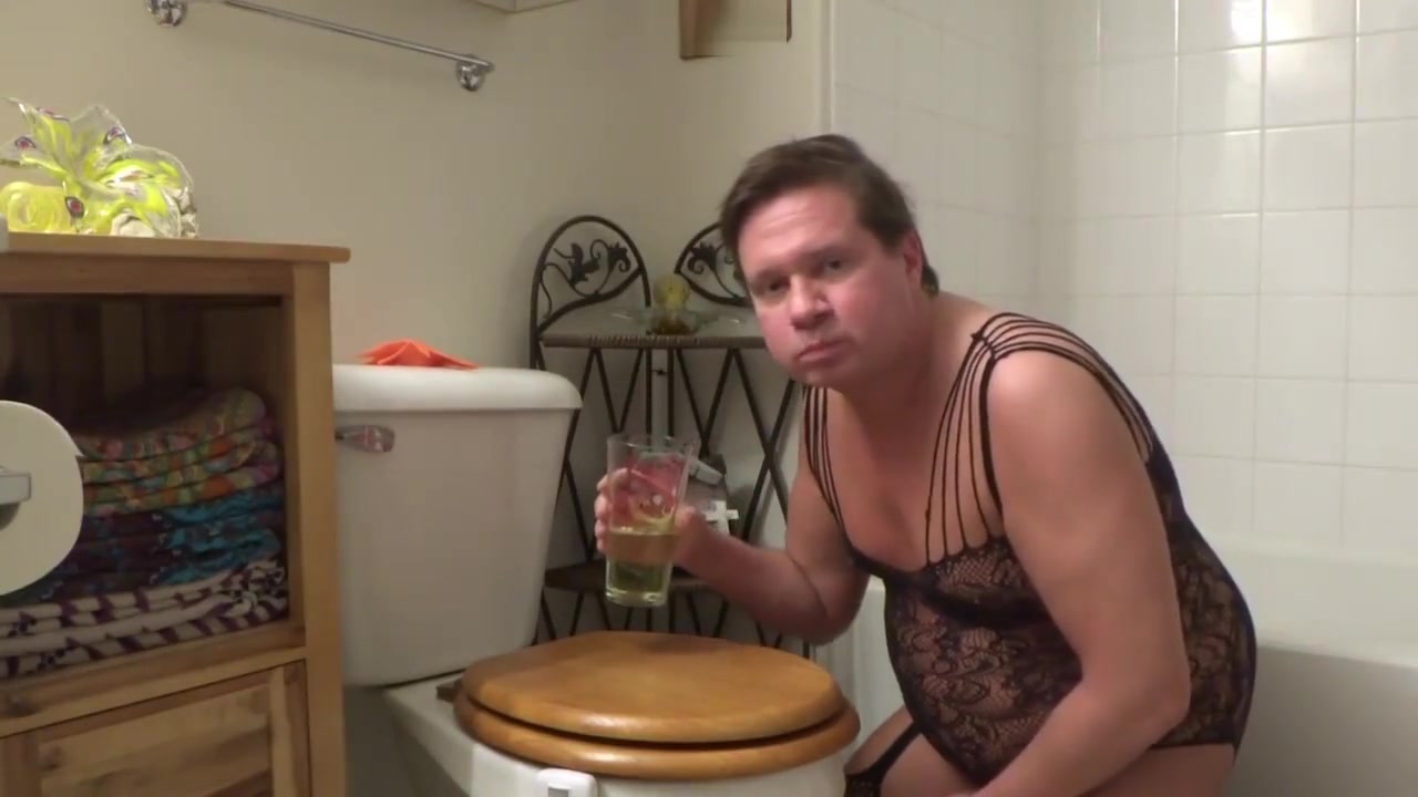 Drinking a Full Glass of My Pee