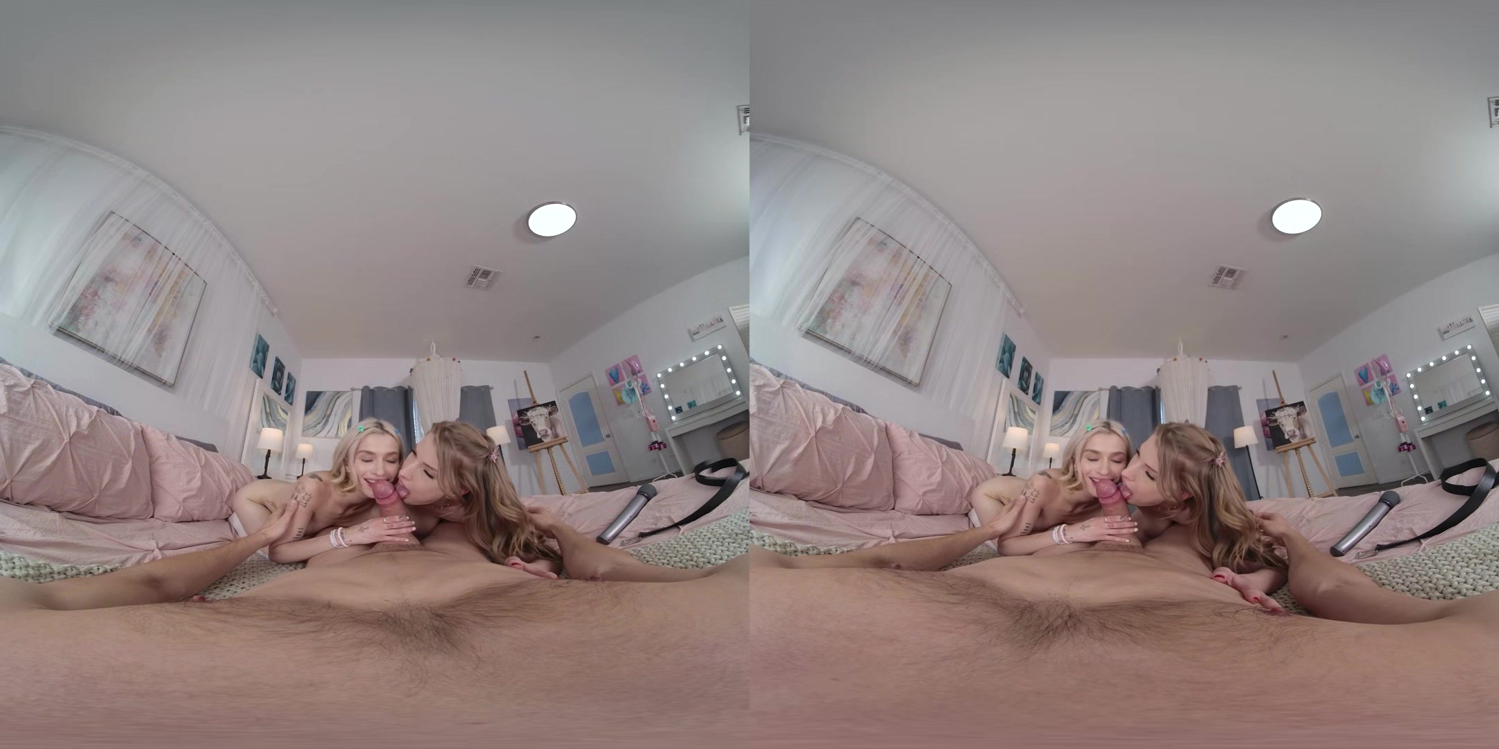 Threesome with Octavia Red and Emma Rosie