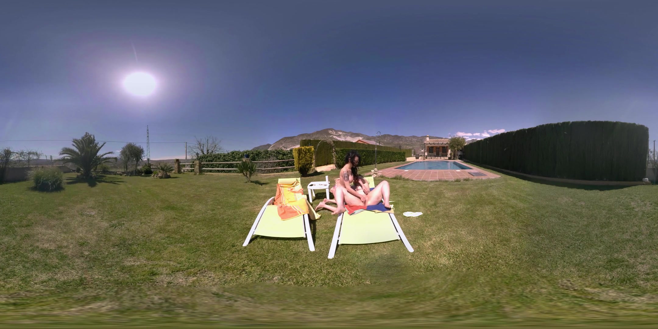 Maria Bose in Lesbian Summer: Hot Suncream Massage - VirtualPorn360