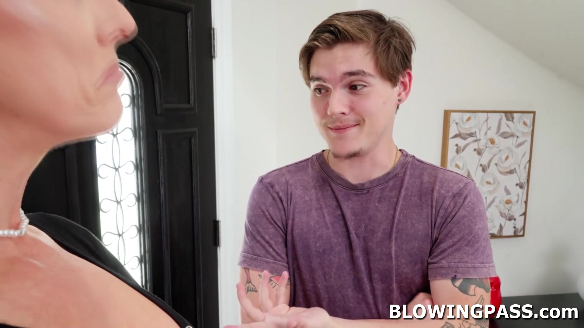 I will let you off this time if you let me suck your cock