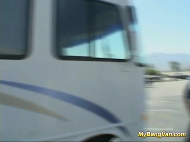 picked up for anal gangbang van orgy