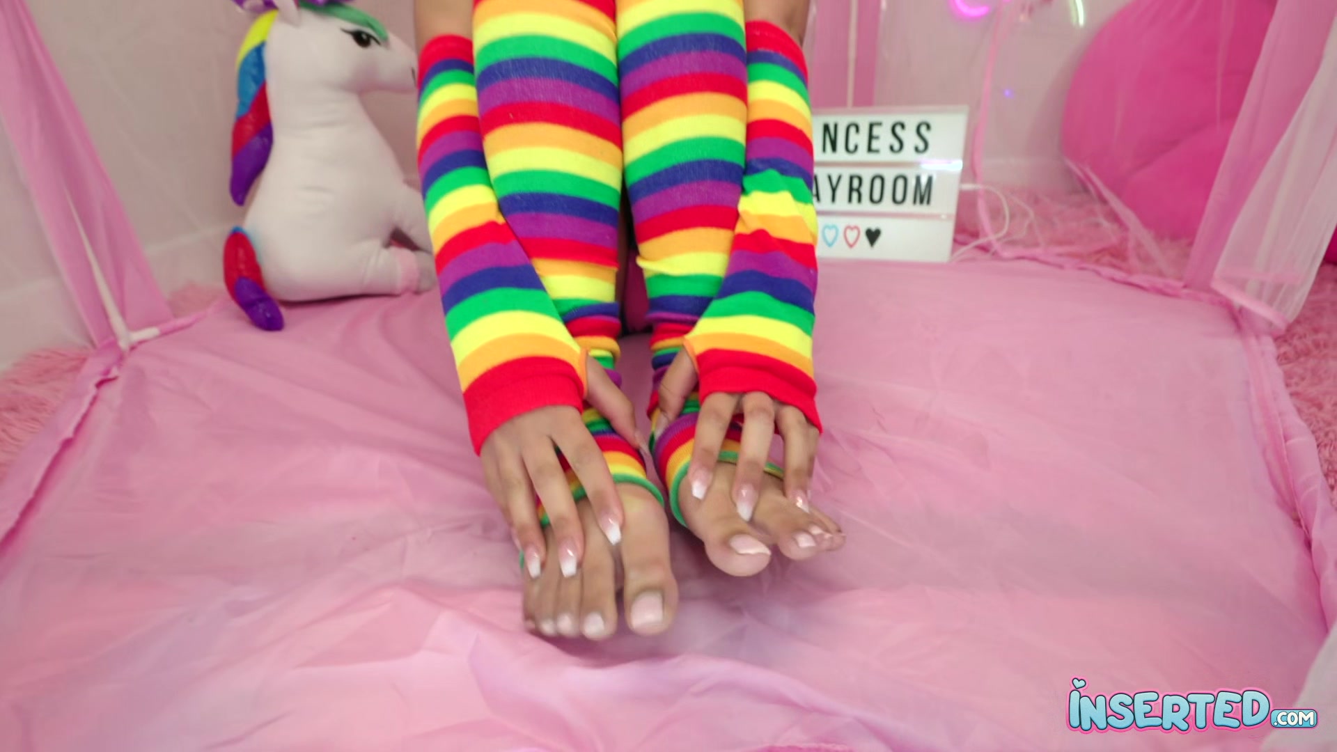 Gia Earns Her Stripes - Inserted