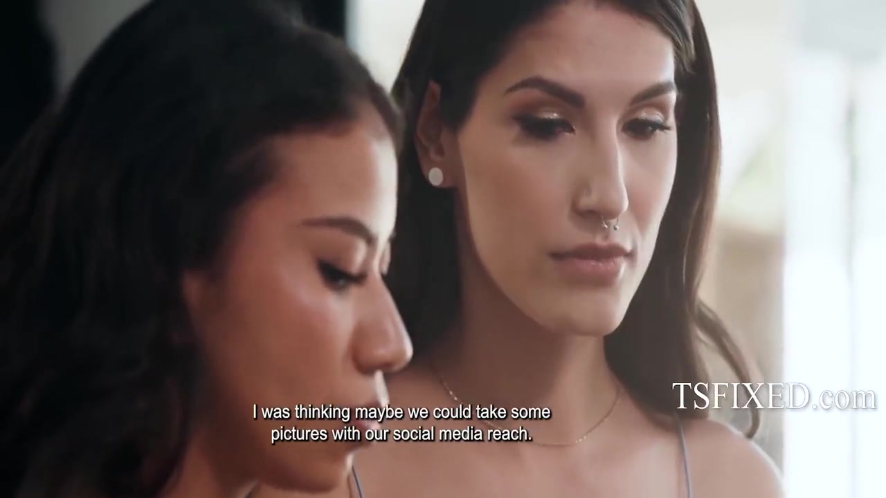 Cute Girl Fucks A Trans Babe To Make Her Ex Jealous Tsfixed - Zariah Aura And Ameena Green