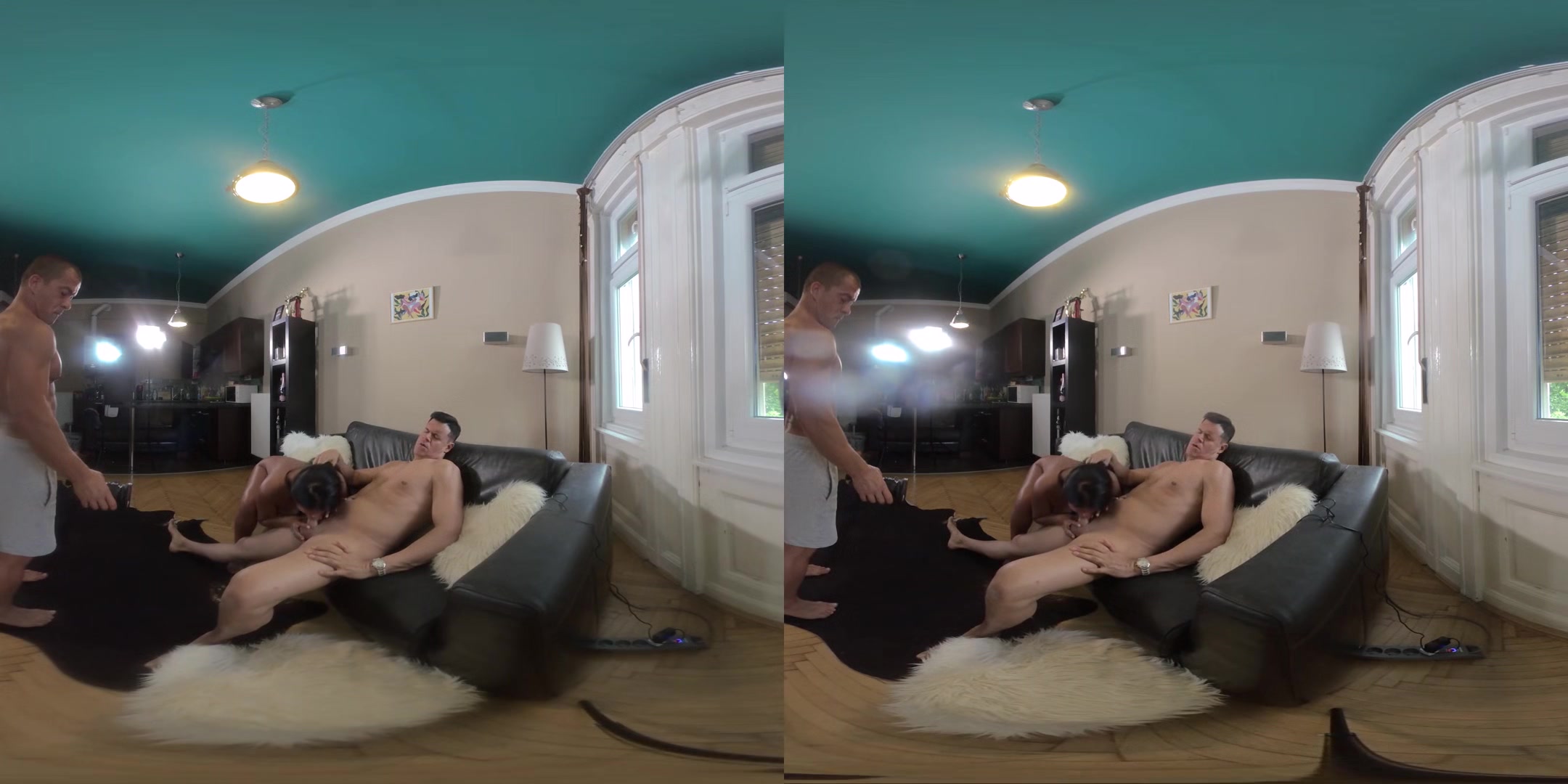 Amy Amor - Part 1 - Bikini Babe from Baths Threesome; Big Tits Amateur MFM Threesome