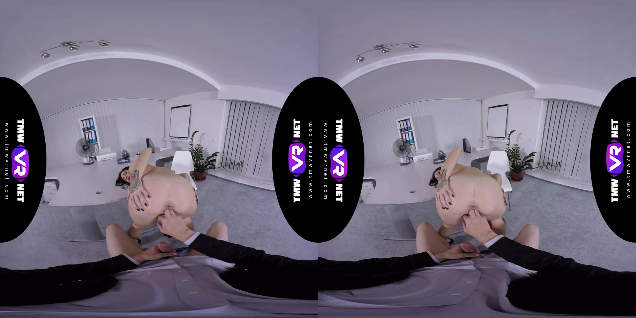 Lullu Gun in Hardcore VR Fuck With A Sexy Brunette Employer - TmwVRNet