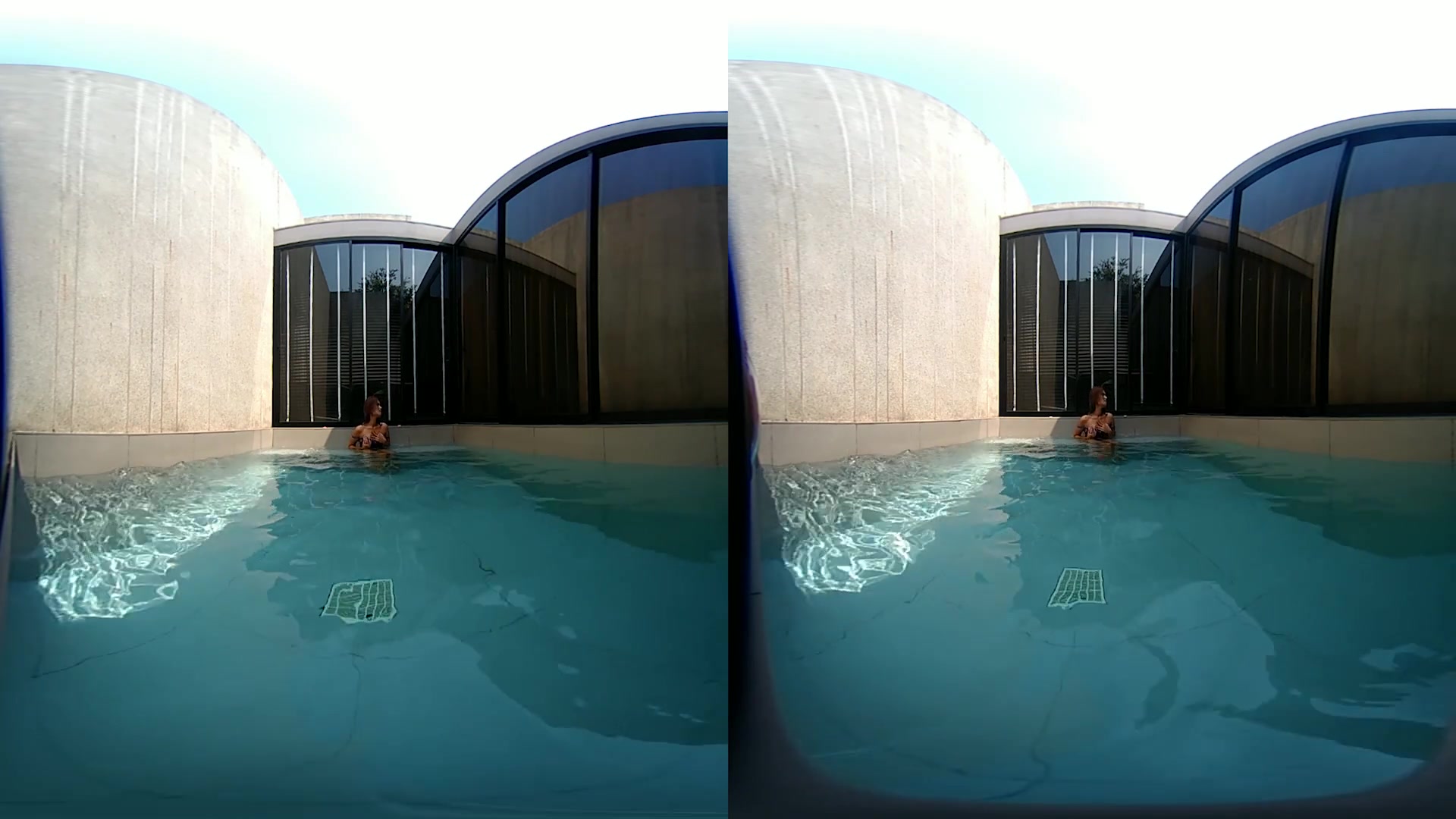 Outdoor Pool Hot Tits and Fingering - VRpussyVision