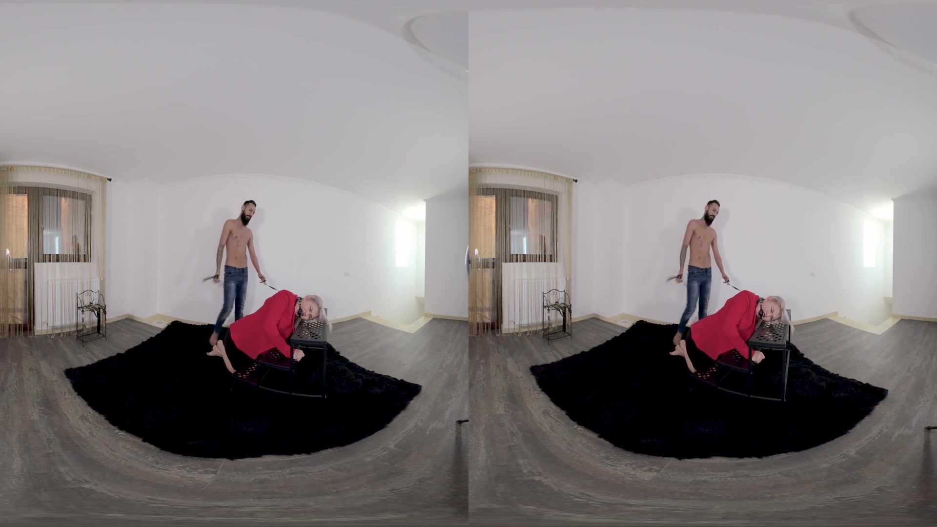 Annie & Jaxon BDSM Before Dinner - Amateur Bondage and Servitude Training Session