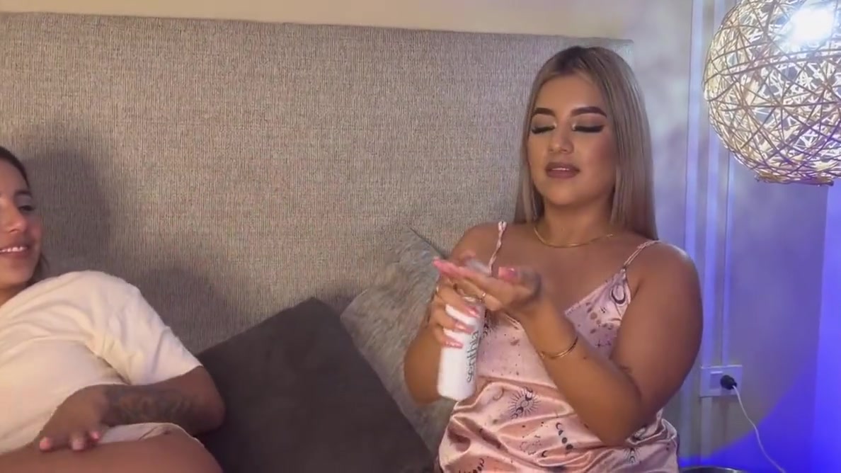 My Step-sister Comes Into My Room While My Parents Are Out We Use My Stepmothers Dildo In Our Wet Pussies Until We Cum!
