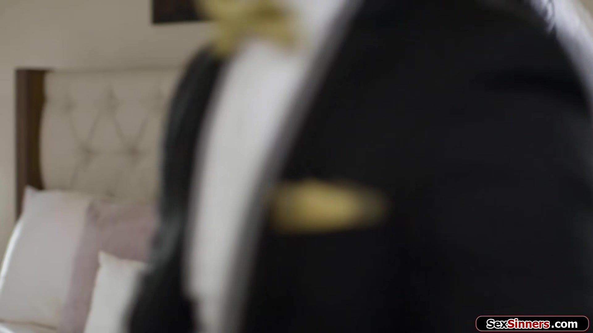 Busty bride cheat on wedding day and is licked n anal fucked