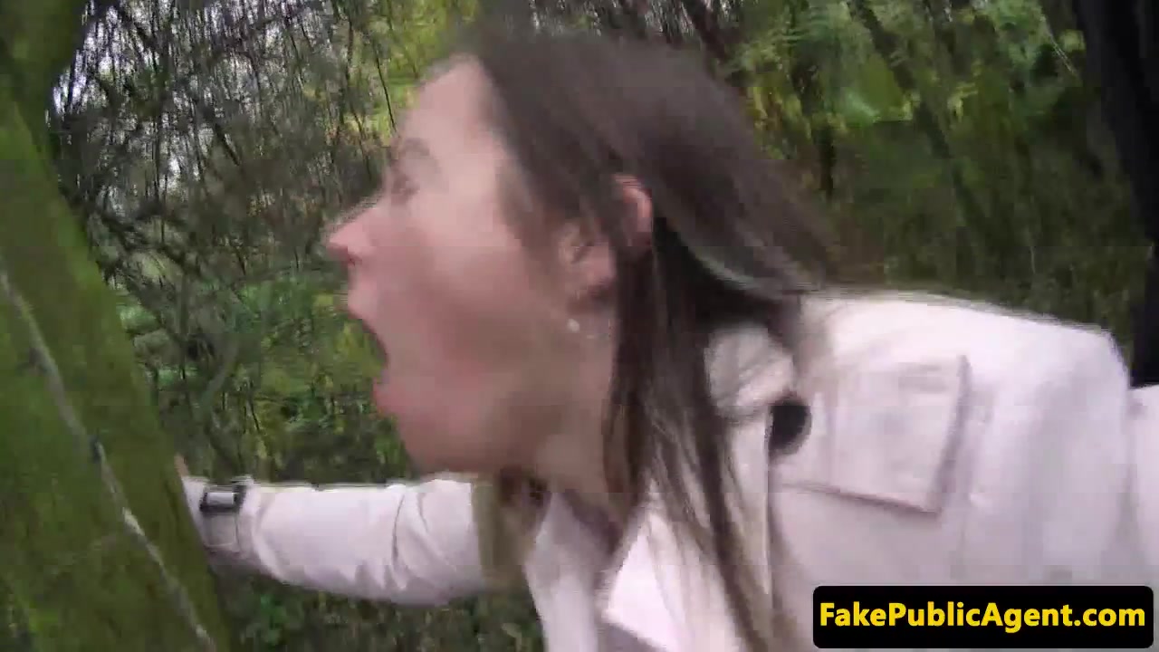 Real pickedup czech beauty banged outdoors