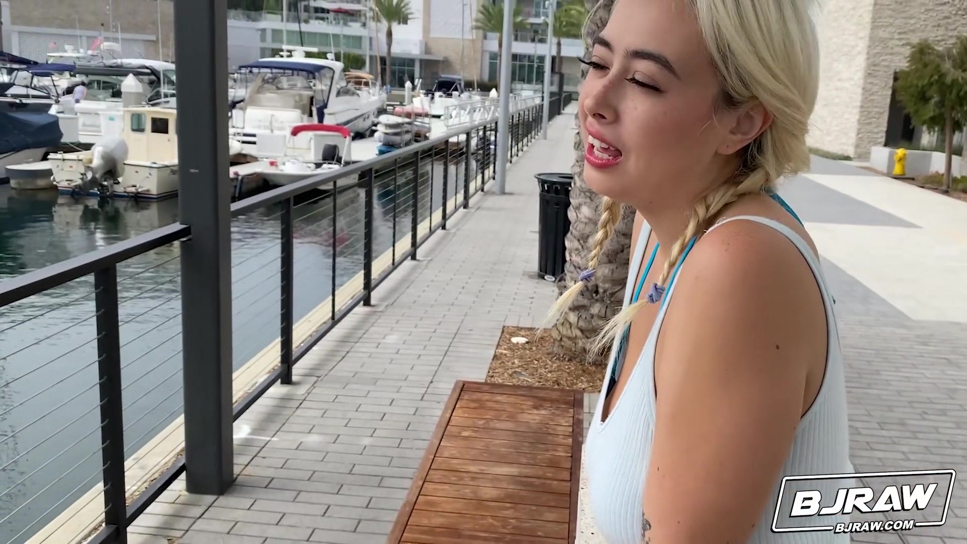 Chloe Lands A Load - BJRaw